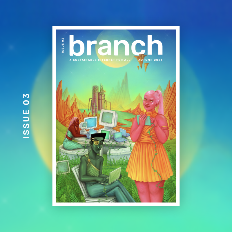 cover illustration of Branch Magazine issue 3