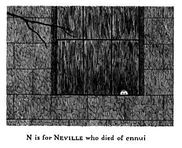 Edward Gorey's Gashlycrumb Tinies