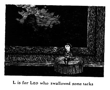 Edward Gorey's Gashlycrumb Tinies