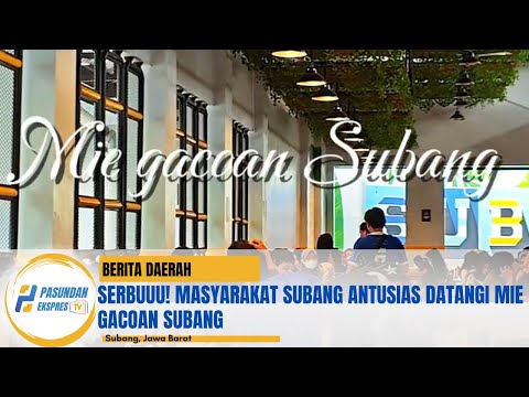 SERBUUU! Masyarakat Subang Antusias Datangi Mie Gacoan Subang