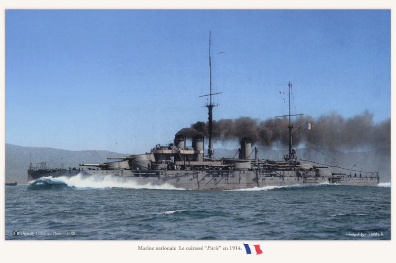 Battleship Paris 1914