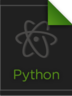 Atom, python Icon