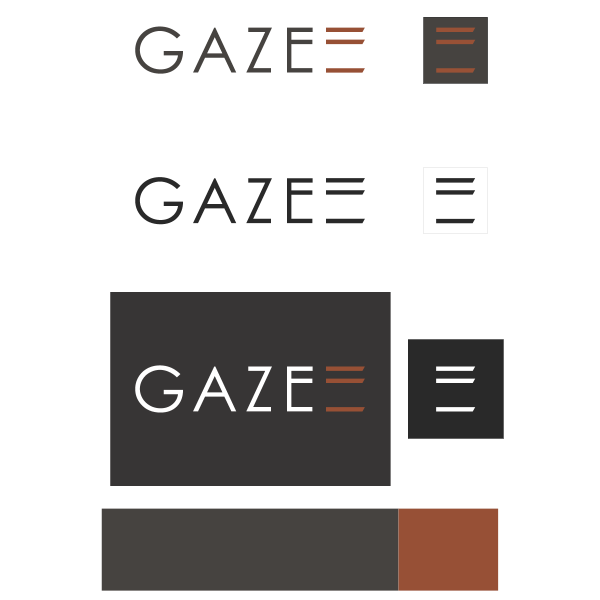 Gaze Logo ,Logo , icon , SVG Gaze Logo