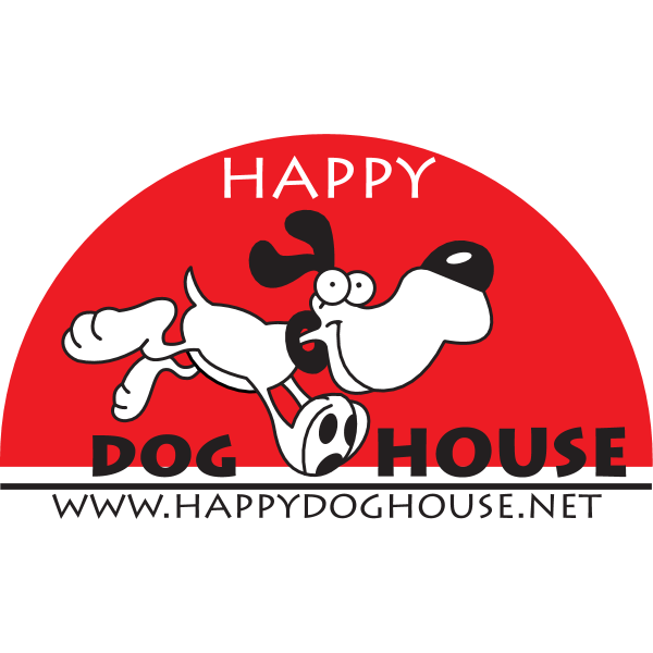 Happy Dog House Logo ,Logo , icon , SVG Happy Dog House Logo