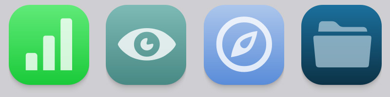 Mac icons