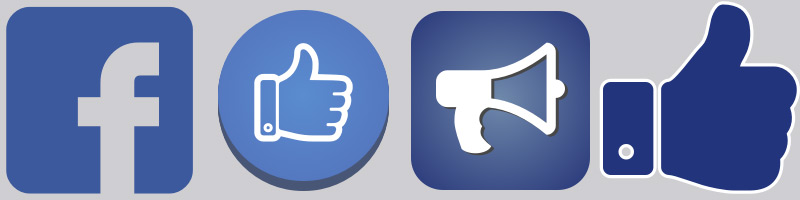 Facebook icons