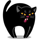 Cat hiss icon