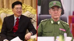 Kokang leader and China envoy