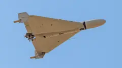 Iranian Shahed-136 drone in flight