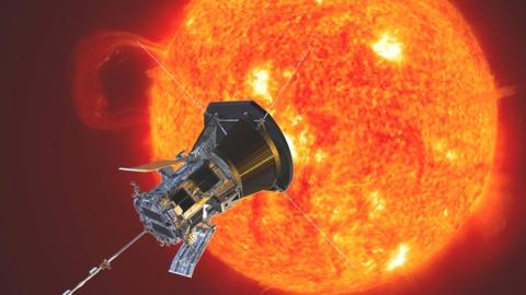 Artwork: Parker Solar Probe