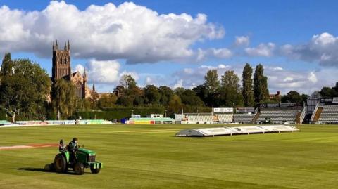 New Road cricket ground, home of Worcestershire CCC