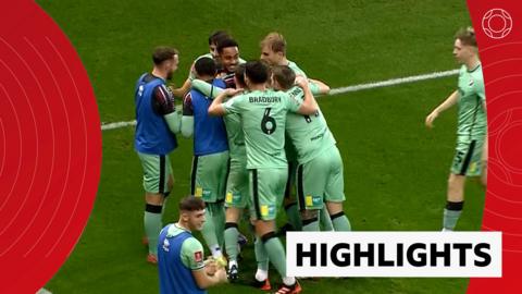 Cheltenham Town celebrate