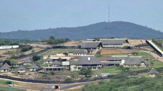 President Zuma's home