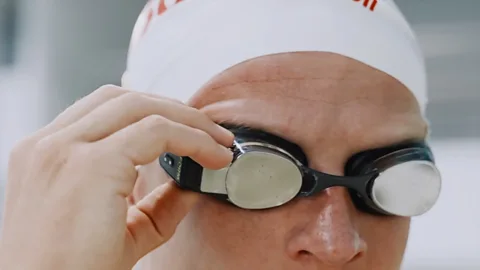 Smart swim goggles for the Paris Games