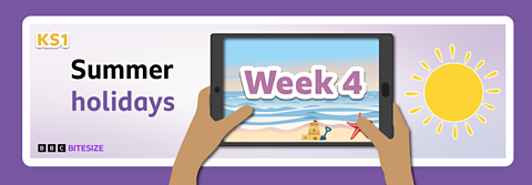 KS1 Summer Holiday Pack - Week 4