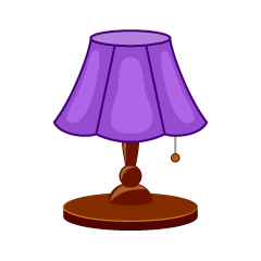 Purple Lamp