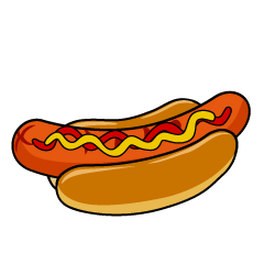 Plain Hot Dog