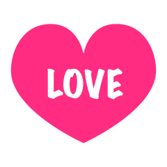 Pink Love Heart