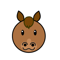 Simple Horse Face