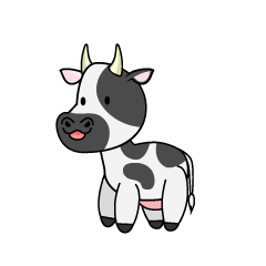 Cute Cow