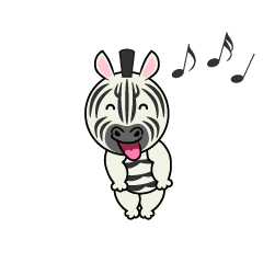 Singing Zebra