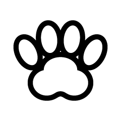 Paw Print Symbol