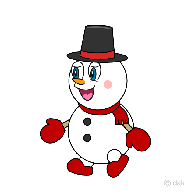 Walking Snowman