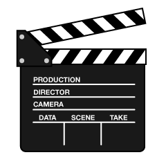 Black Clapperboard