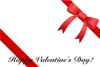 Red Ribbon Valentine's Day