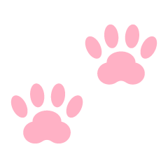 Pink Paw Prints