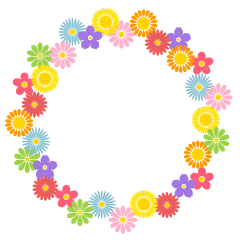 Cute Flower Wreath