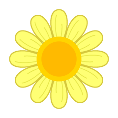 Cute Yellow Daisy