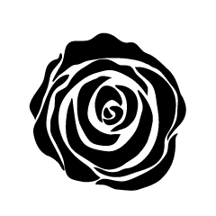 Black Rose Flower