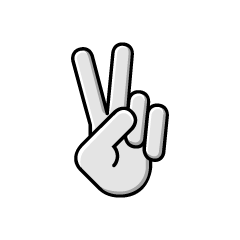 V Sign Hand Symbol