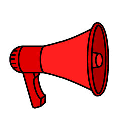 Red Megaphone