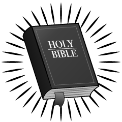 Glowing Bible