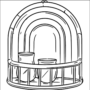 家具摆件简笔画