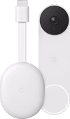 Google Chromecast HD with Google TV + Google Nest Doorbell media player