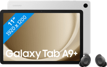 Samsung Galaxy Tab A9 Plus 11 inches 64GB WiFi Silver + Buds FE Black tablet promotion