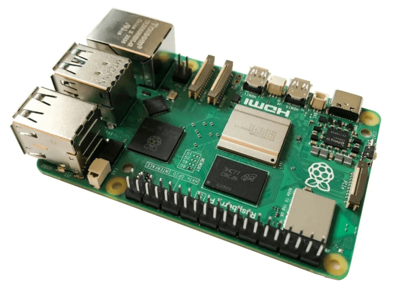 Board Overview of Raspberry Pi 5 single board computer