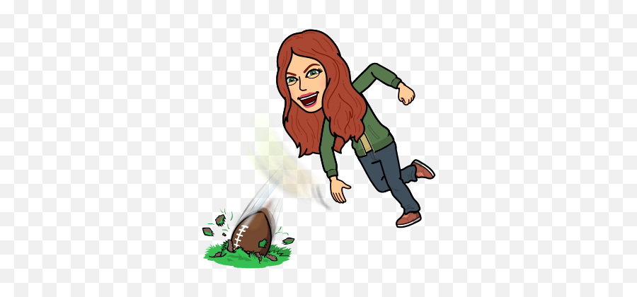 Tlap Archive Participate - Football Bitmoji Emoji,Jayhawk Emoji