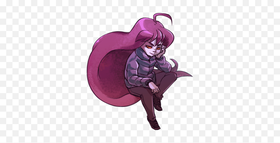 Celeste Character Badeline - Celeste Part Of Me Emoji,Member Berry Emoji