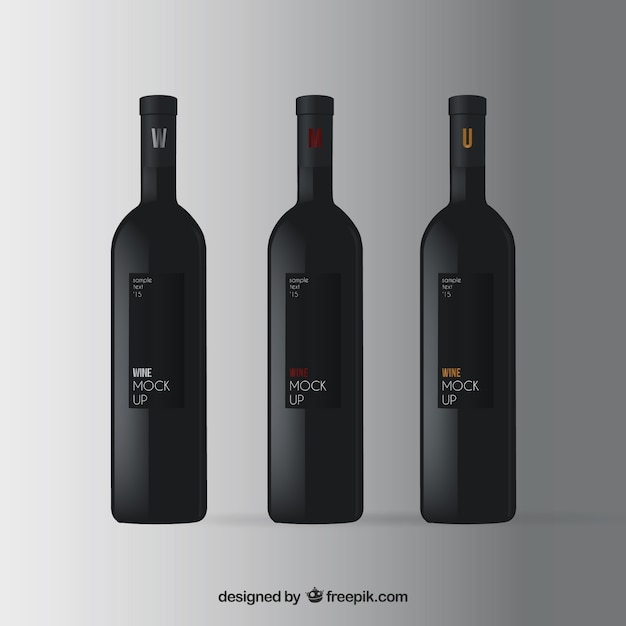 Wine mockup