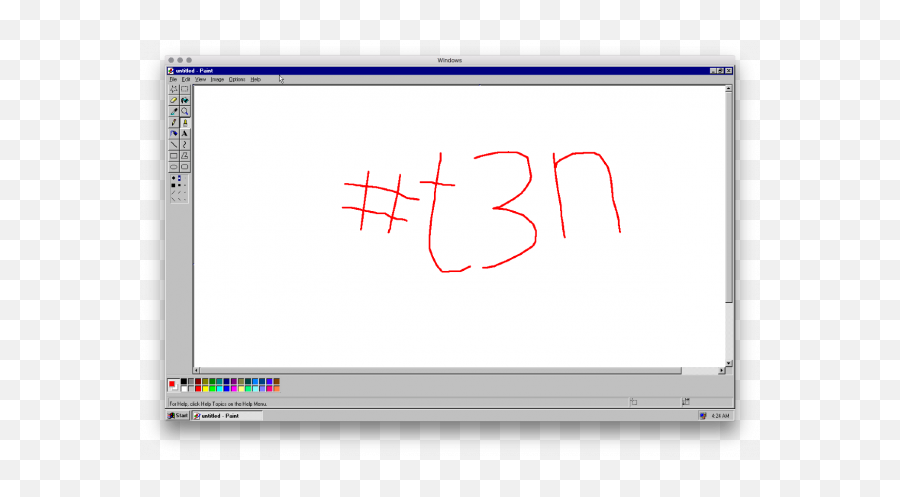 Entwickler Bringt Windows 95 Als App - Paint Png,Windows 95 Png