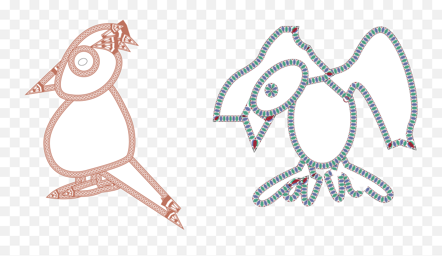 Outline Border Birds Clipart Png - Bird,Bird Outline Png