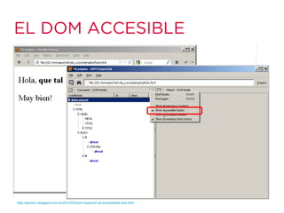 EL DOM ACCESIBLE




http://asurkov.blogspot.com.ar/2012/02/dom-inspector-as-accessibility-tool.html
 