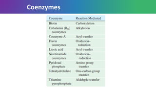 Coenzymes
 