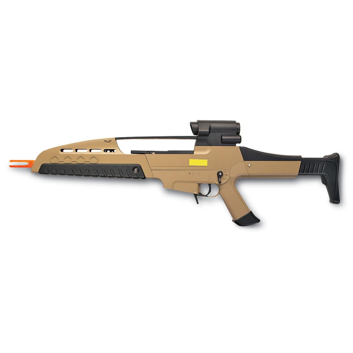 Firepower Fp8 Pro Electric Airsoft Gun Black Tan 122442 Airsoft