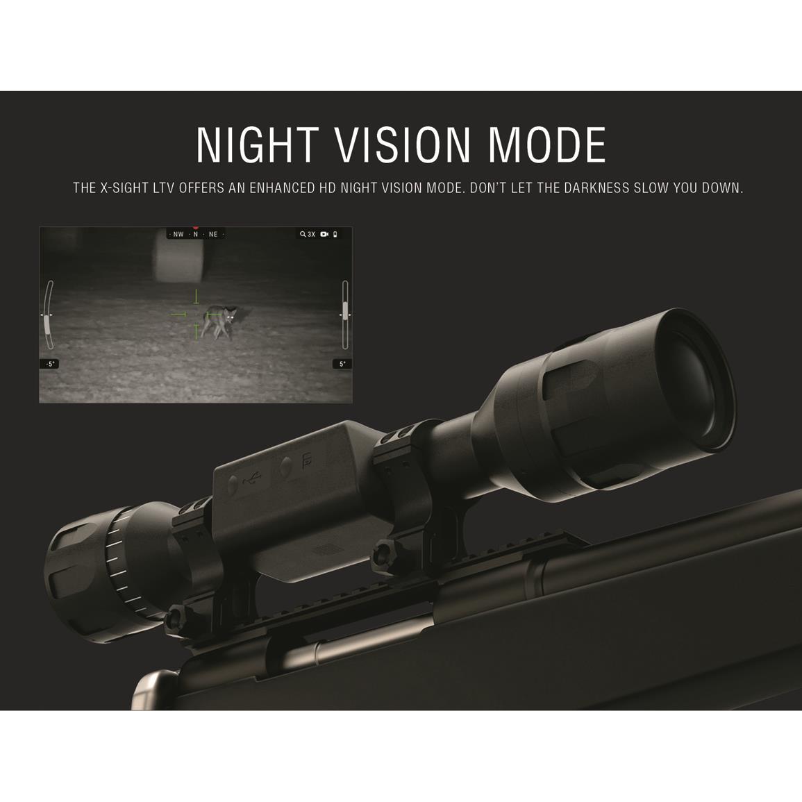 Pard TD32-70 Dual Spectra 2-4x35mm Thermal & Night Vision Rifle Scope ...