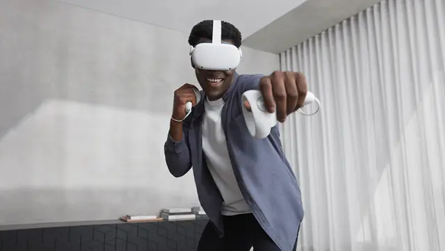 Puedes usar las Oculus Quest 2 sin cables conectados.